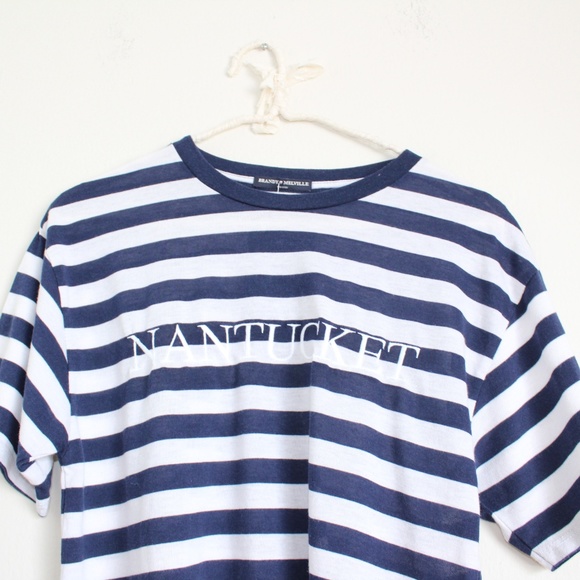 Brandy Melville Tops - NWT Brandy Melville Nantucket Striped Top